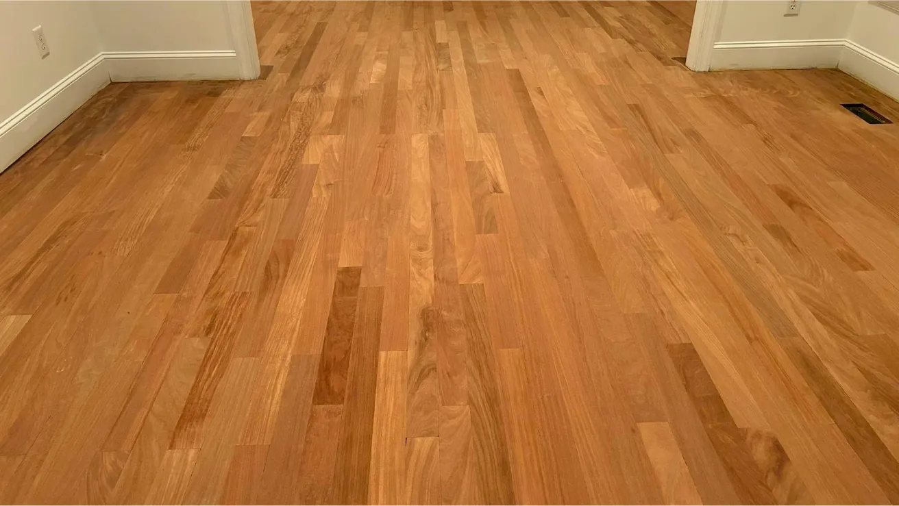 Refinished oak floor by Wood Floor Brigade